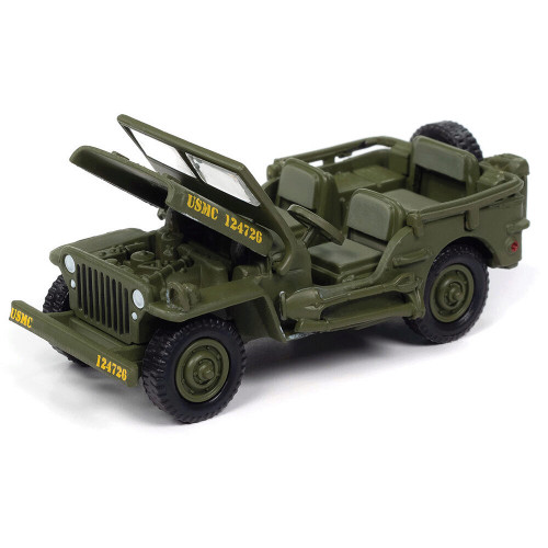 Willys Jeep Native Words Native Warriors -  Olive Drab - USM JLML010/48B-Jeep Alt Image 1