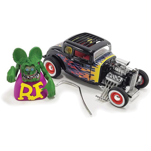1932 Ford Blown 5 Window Coupe w/Rat Fink figure Alt Image 1