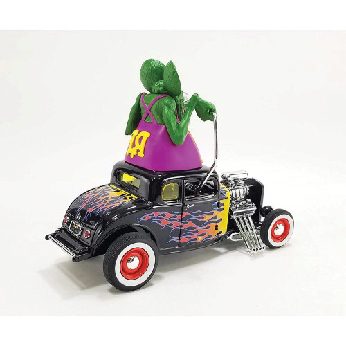1932 Ford Blown 5 Window Coupe w/Rat Fink figure Alt Image 2