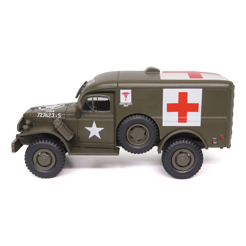 WC54 Ambulance 1/43 Die Cast Model Militaria Diecast (24211-42) Alt Image 3