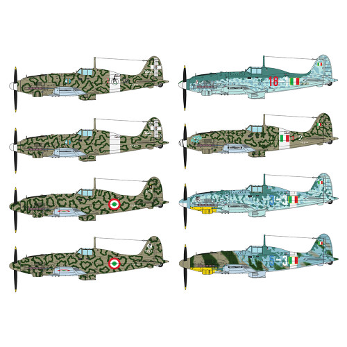 Macchi MC.205 1/32 Kit Italeri (2519) Alt Image 2