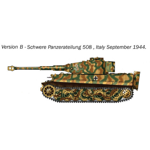 PZ.KPFW. VI TIGER I 1/56 Kit Italeri (25755) Alt Image 3