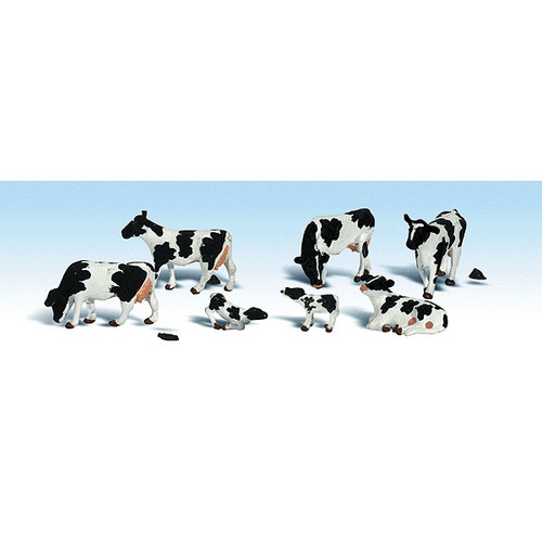 Holstein Dairy Cows - 7-pack HO Scale Main Image