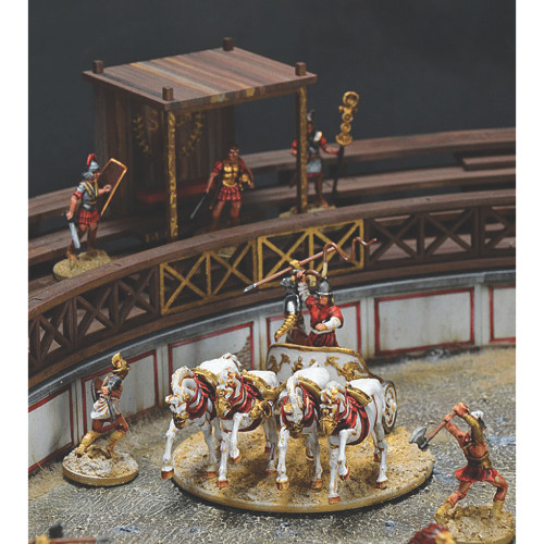 Roman Gladiators Fighting Arena 1/72 Kit Alt Image 3