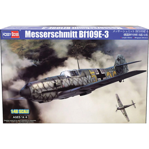 Bf109E-3 1/48 Kit Hobby Boss (81791) Main Image