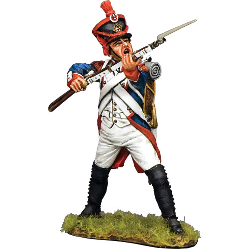 French Infantryman Thrusting Upwards 1/30 Figure K&C(NA522) Main Image