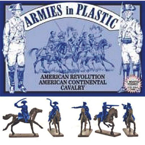 Revolutionary War Continental Cavalry 1/32 Figure Set Alt Image 2