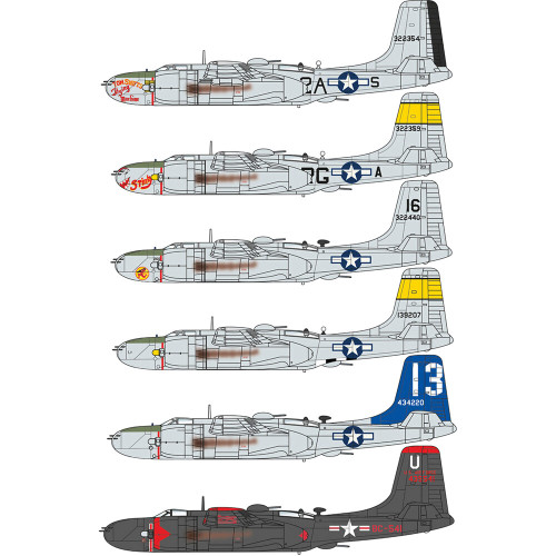 A-26 Invader 1/72 Kit Italeri 1274 Alt Image 3