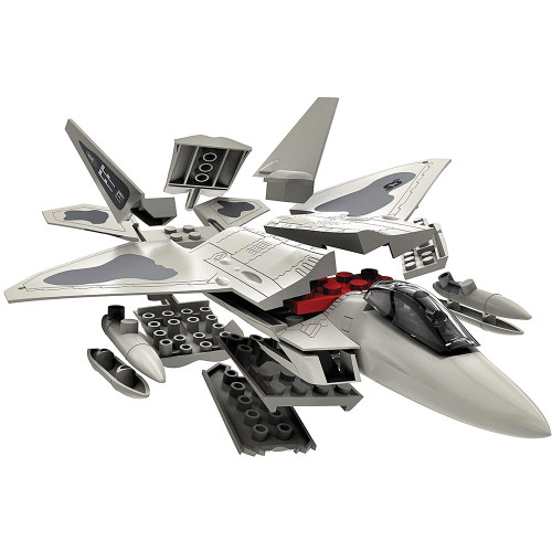 F-22 Raptor Building Block Model Corgi Quickbuild (J6005) Alt Image 1