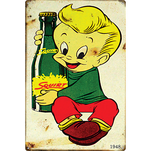 Squirt Beverage Nostalgic Reproduction Metal Sign Main Image
