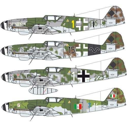 Bf 109 K-4 1/48 Kit Italeri (2805) Alt Image 3
