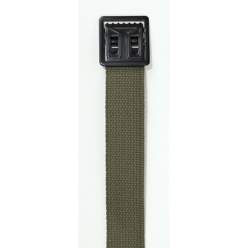 Military Web Belt with Buckle - Olive Drab Alt Image 1