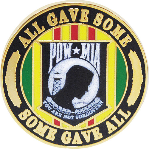 POW*MIA All Gave Some Lapel Pin P62726 (C001) Main Image