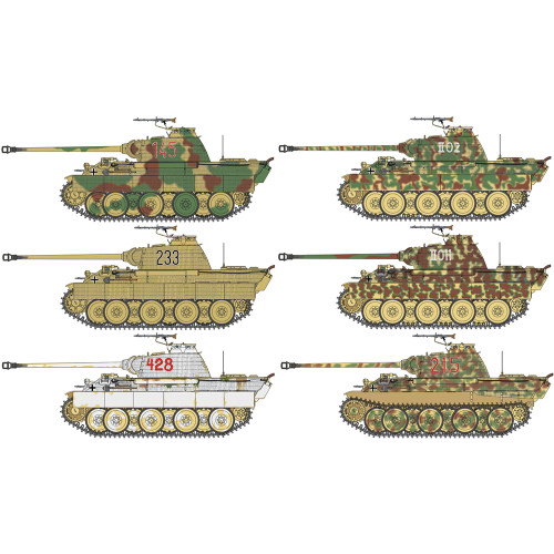Sd.Kfz.171 Panther Ausf. A  1/35 Kit Italeri (0270) Alt Image 3