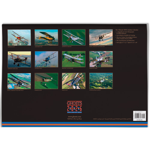 The Great War 2026 Wall Calendar 0-916997-74-X Alt Image 1