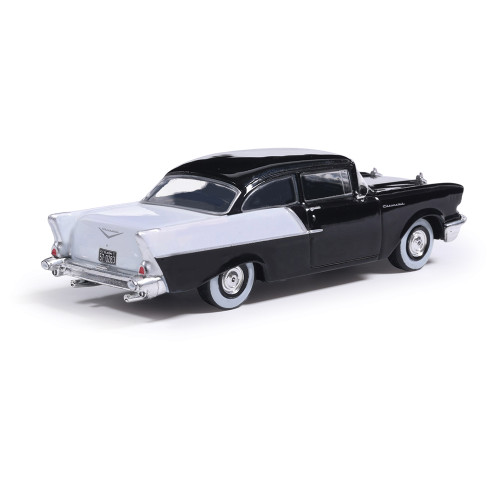 1957 Chevrolet One-Fifty Sedan - Onyx Black and India Ivory Alt Image 1
