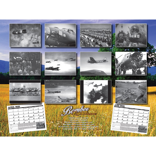 B-17 Flying Fortress 2026 Wall Calendar  C-B1726 Alt Image 1