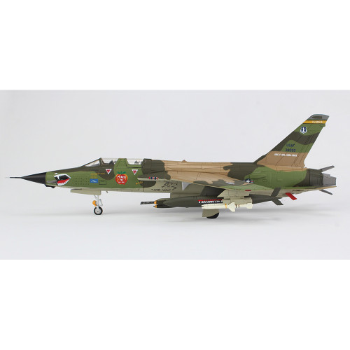 F-105F Thunderchief 1/72 Die Cast Model "Peach 91", 128th TFS, Dobbins, 24 May 1983 Alt Image 1