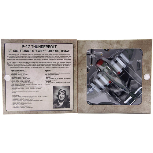 P-47 Thunderbolt 1/72 Die Cast Model Militaria Diecast (27298-42) Alt Image 6