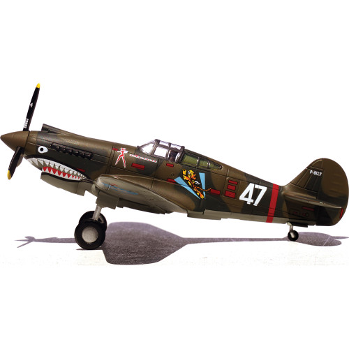 Curtiss P-40B/C Warhawk - White 7, 13-victory ace Robert Neale Flying Tigers - 1942 Alt Image 6