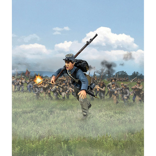 Confederate Texas Brigade Charging No. 3 1/30 Figure William Britain (31365) Alt Image 1