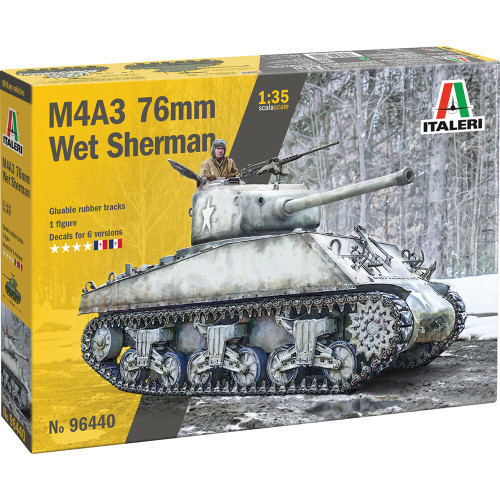 Sherman M4A3 1/35 Kit Main Image