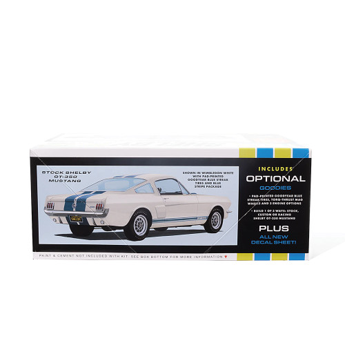 1966 Shelby Mustang 350GT 1/25 Kit AMT Models (AMT1491) Alt Image 2