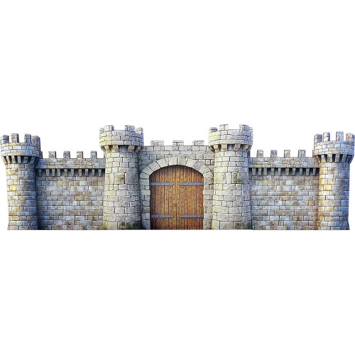 The Castle Facade Backdrop 1/30 Model Main Image