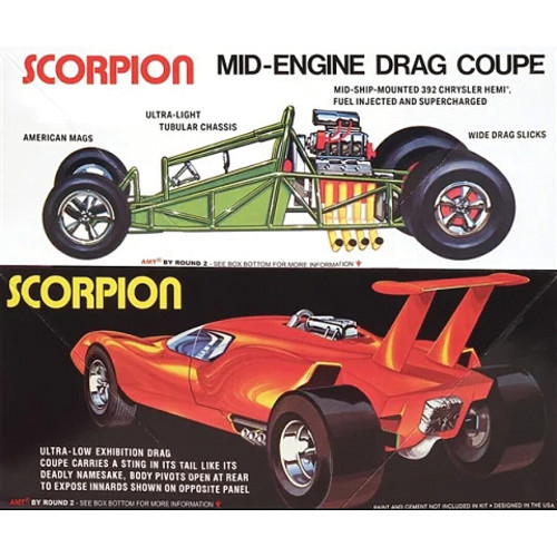 Scorpion Drag Coupe AMT1501/12 Alt Image 1