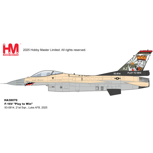 F-16V Fighting Falcon 1/72 Die Cast Model Main Image