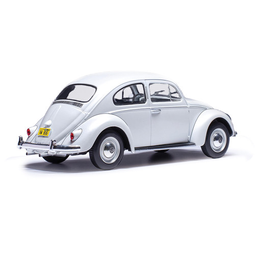 1:24 Scale - 1960 Volkswagen Beetle - Pearl White Alt Image 1
