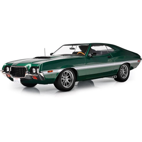 1972 Ford Gran Torino Sport 2-Door - Custom Metallic Green Alt Image 1