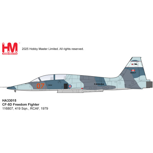 CF-5D Freedom Fighter 1/72 Die Cast Model Main Image