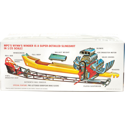 Don Snake Prudhomme Wynns Winder Dragster 1/25 Kit Alt Image 2