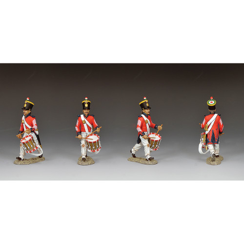 Santa Anna's Soldier Drummer Advancing 1/30 Figure K&C (RTA139) Alt Image 1