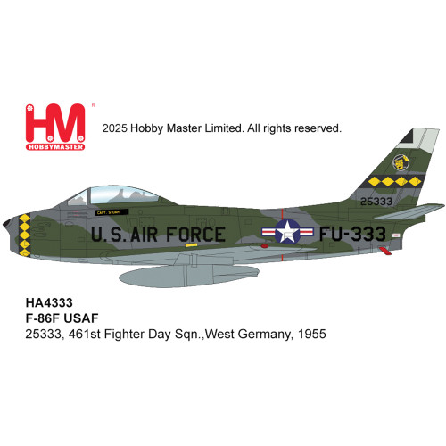 F-86 SABRE 1/72 DIE CAST MODEL Main Image