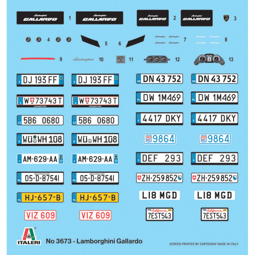Lamborghini Gallardo 1/24 Kit Alt Image 2