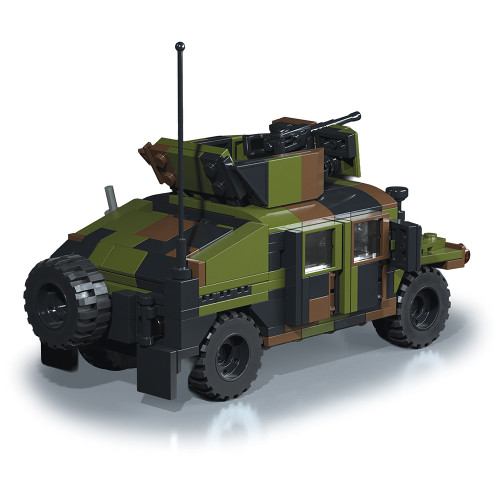 HUMVEE M1151A1 Building Block Model - 372 Pieces Alt Image 1