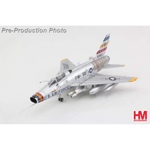 F-100 Super Sabre 1/72 Die Cast Model Main Image