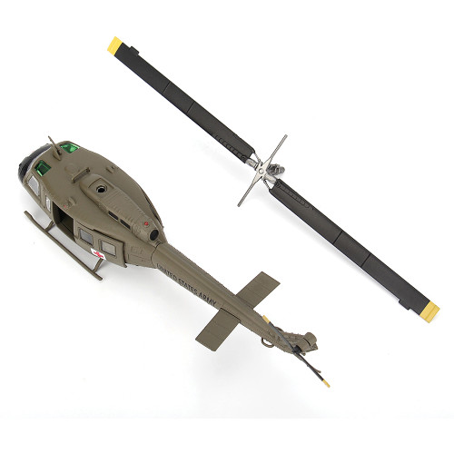 Bell UH-1H Iroquois Huey 1/72 Die Cast Model - 57th Medical Dustoff Detachment U.S. Army Vietnam 1967 Alt Image 5