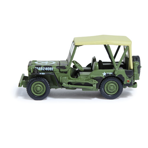Willy's Jeep 1/64 Diecast Model  M&J Toys (JLCP7064-24) Alt Image 4