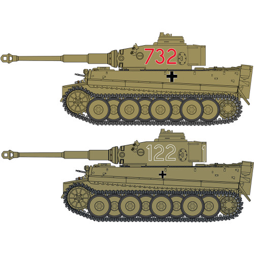Pz. Kpfw. VI Tiger I Ausf.  E 1/35 Kit Alt Image 3