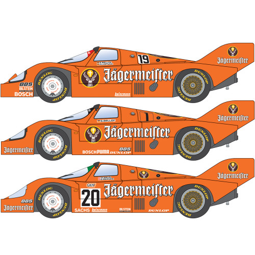 Porsche 956 1/24 Kit Alt Image 3