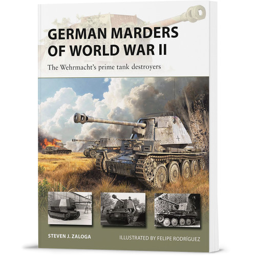 German Marders of World War II Osprey New Vanguard (9781472872142) Main Image