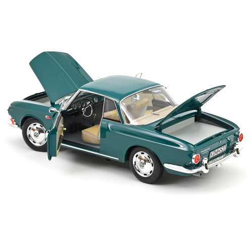 1963 VW Karmann Ghia 1500 - Smaragd Green 1:18 Scale Alt Image 3