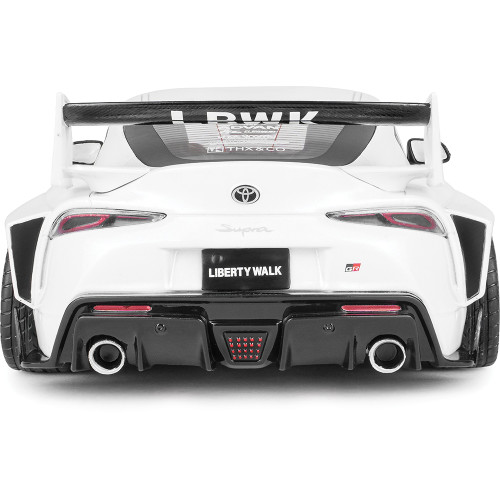 2025 Toyota GR Supra Liberty Walk Body Kit - White Pink Alt Image 8