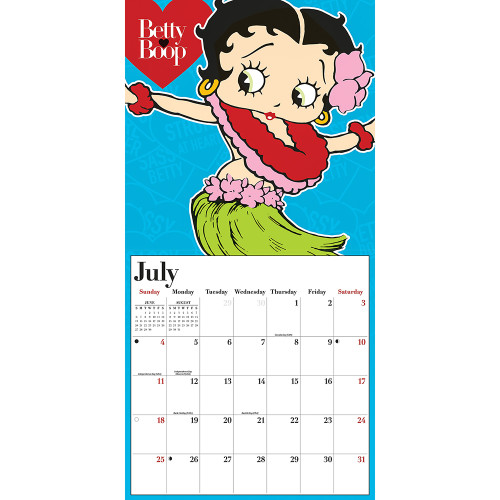 Betty Boop 2027 Wall Calendar CAROUSEL (270655)  Alt Image 3