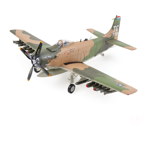 A-1H Skyraider 1/72 Die Cast Model - HA2922 Main Image