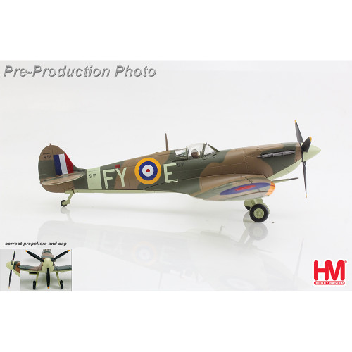 Spitfire Mk.V 1/48 Die Cast Model - HA7865 Alt Image 1