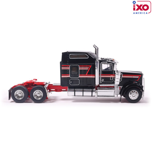 1990 Kenworth W900 - Black With Stripe Alt Image 7